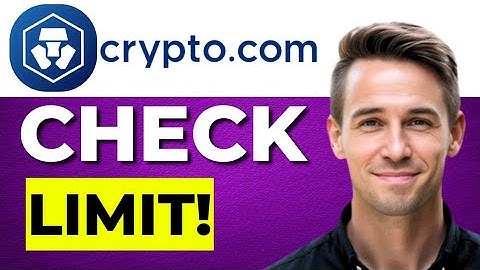 How To Check Limit On Crypto.com (Step-by-Step Guide)