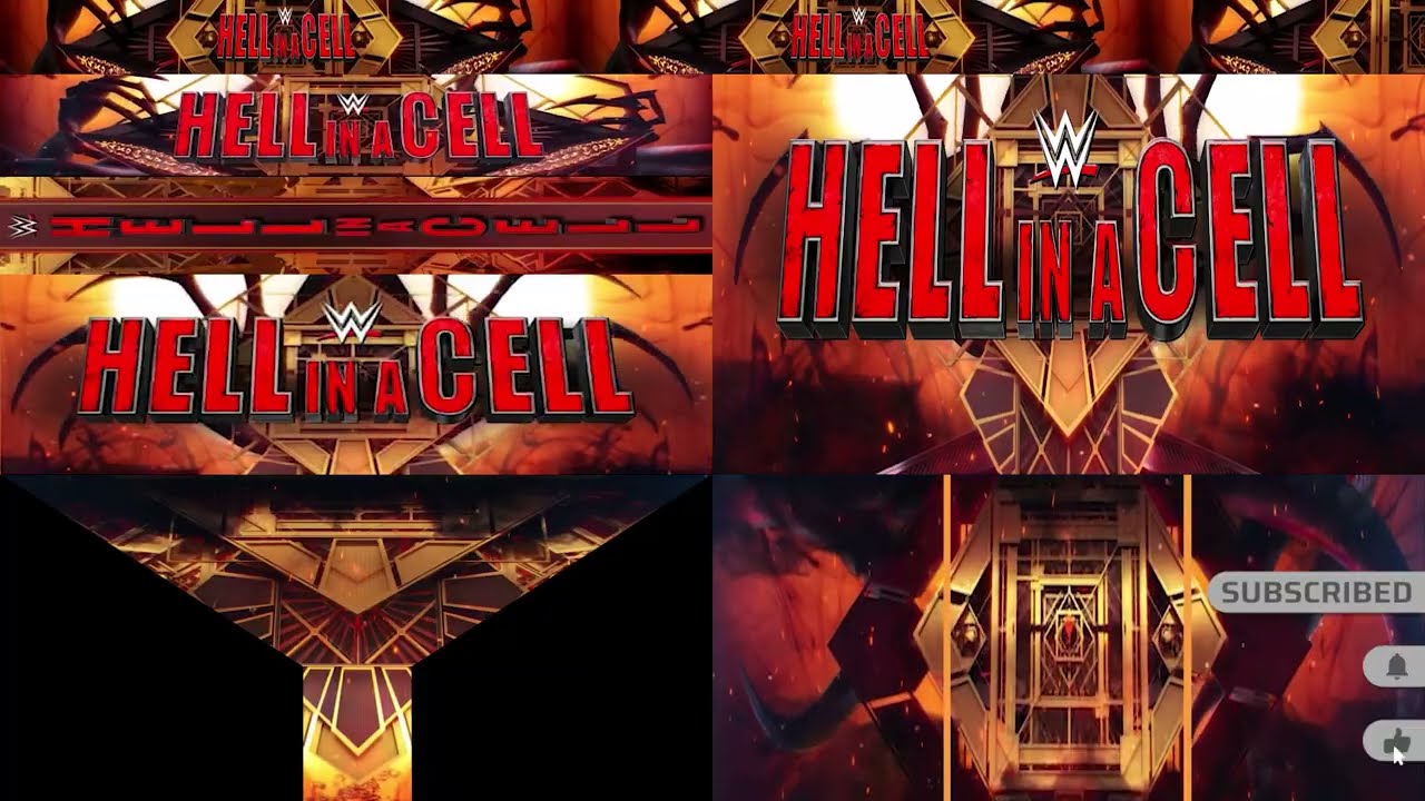 WWE Hell in a Cell Graphics Pack 2022 - 2023