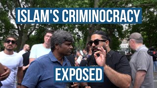 Muslim Fails to Prove Muhammad Brought World Peace | Arul Velusamy | Speakers' Corner