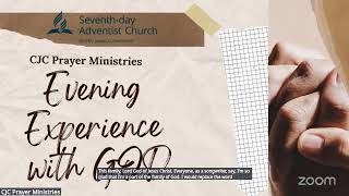 CJC Virtual Prayer Platform-May 18 ,2026-Welcome To Another Evening Experience With God