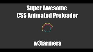 Super Awesome Animated Preloader ( loader or loading ) in your website screenshot 1
