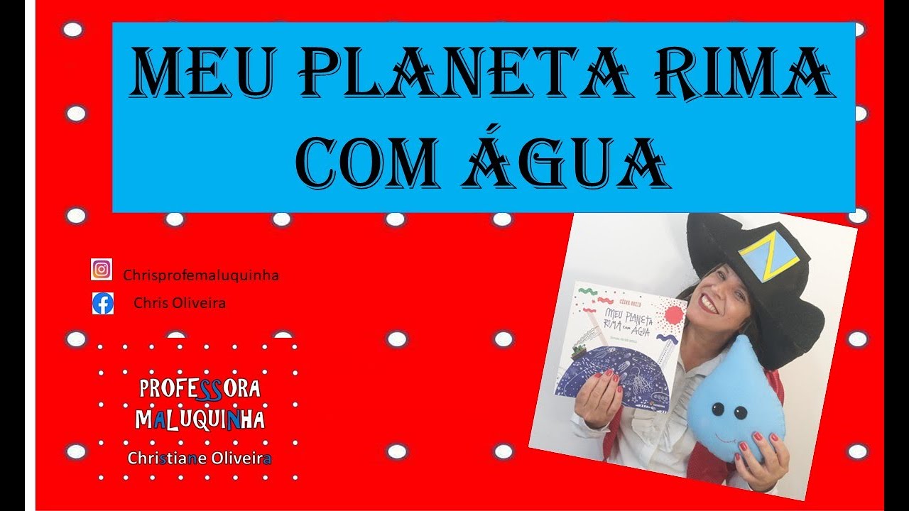Meu planeta rima com água - YouTube