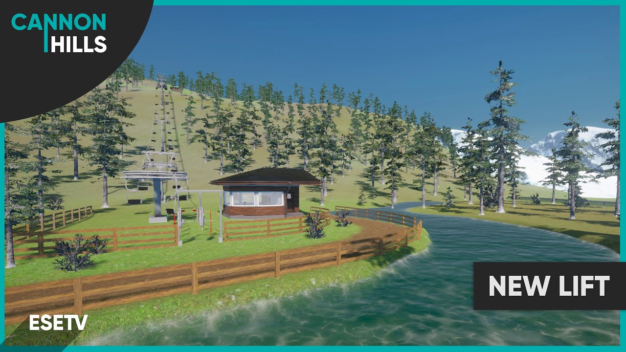 Building a New Skilift | Cannon Hills Ski Resort part 16