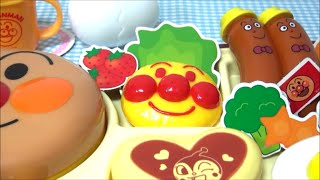 アンパンマンおもちゃ ままごと お子さまランチプレート ジュージュー焼けるよ  Anpanman