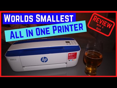 HP  Deskjet 3760 Printer | Review with a Beer