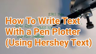 How to Write Text With a Pen Plotter (using Hershey Text for Inkscape) screenshot 3