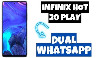 Infinix Hot 20 Play Dual Whatsapp || Clone whatsapp or Second Whatsapp How to Use