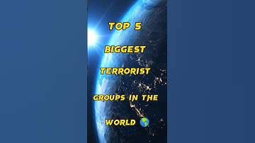 top 5 biggest terrorist groups in the world 🌎 #top10withbudulkuz #viral #terrorism