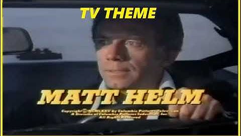 TV THEME - "MATT HELM"