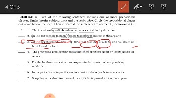 structure skill 2   be careful of objects of prepositions