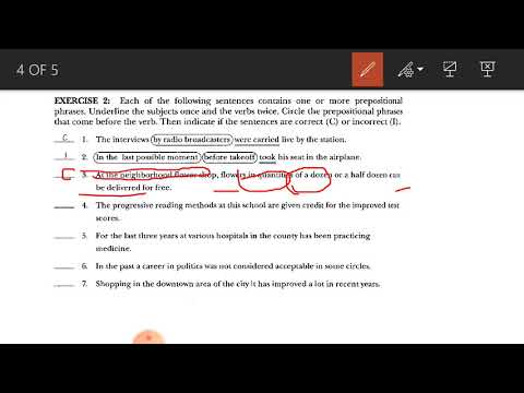structure skill 2   be careful of objects of prepositions