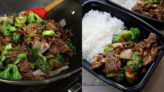 Tasty Beef and Broccoli Recipe  quick meal idea for school children  under 30 minutes