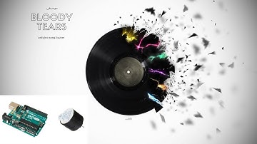 bloody tears arduino song  buzzer موسيقى باستعمال الاردوينو و البازر