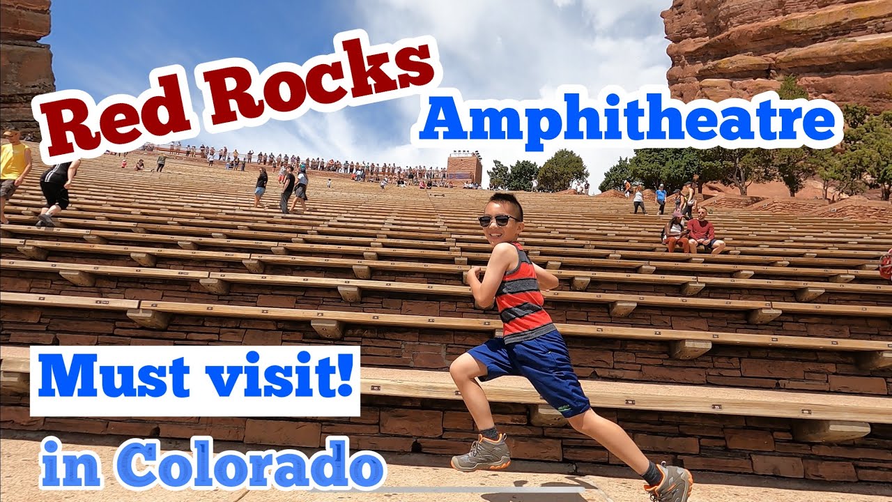 Must visit in Colorado! Red Rocks Amphitheatre Park