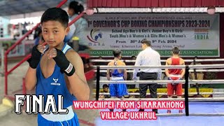 V.Wungchipei Zimik vs Usham T Luwang//Final 1st Governor’s Cup Championships Manipur 2024(40kg)