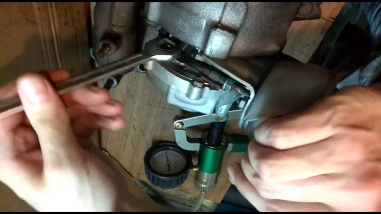 Comprobación de turbo de geometría variable TDI, TDI variable geometry turbo check,