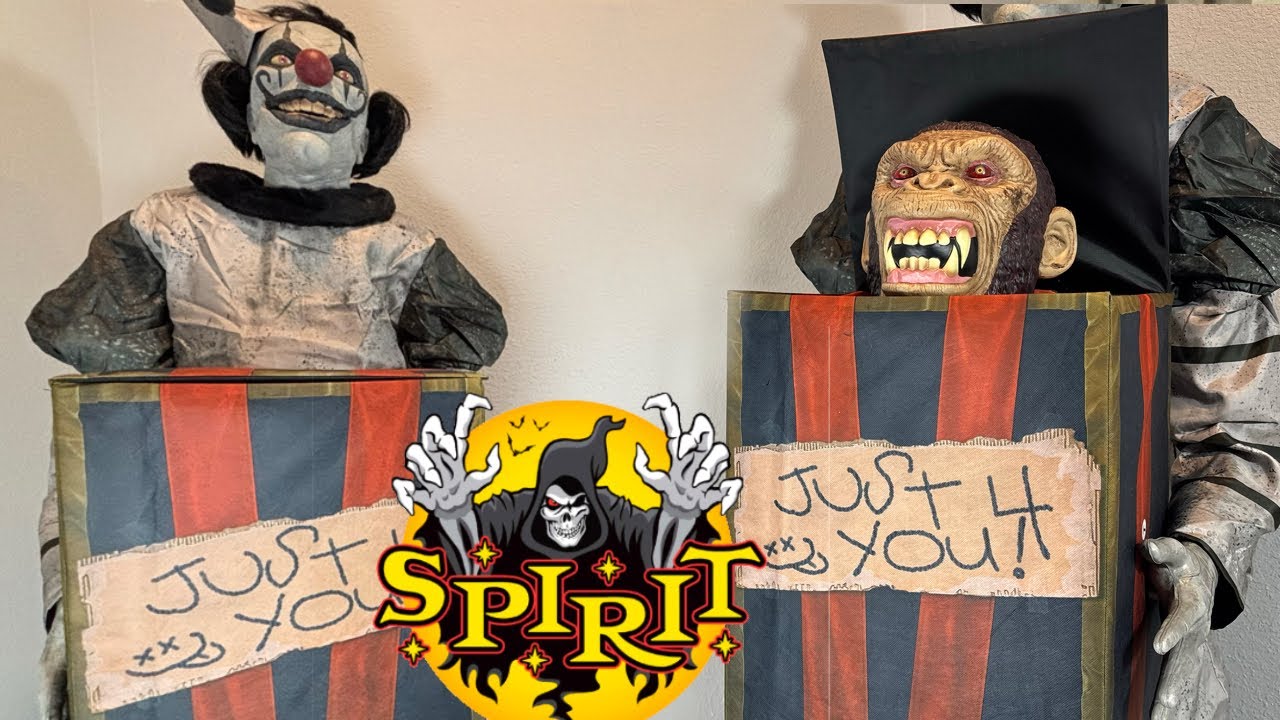 MONKEY BUSINESS UNBOXING - Spirit Halloween 2025 Animatronic