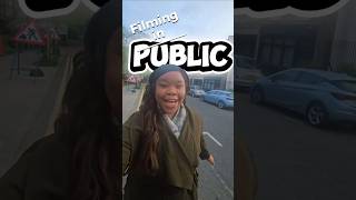 Proof that Confidence is Built #filminginpublic #buildconfidence #creatorjourney #startcreating