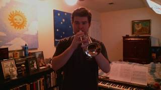 Playing My Great-Grandfathers Cornet!