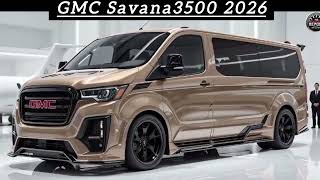 GMC Savana 3500 (2026 Model) – The Ultimate Heavy-Duty Work Van Review 2026 Gmc Savana 3500 Full Review The Ultimate Work Van