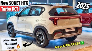 New 2025 Kia Sonet Htx 🔥 - On Road Price, Features, Detailed Review ✅