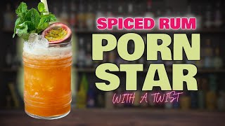 INSANE Spiced Rum Pornstar Martini Cocktail Recipe!