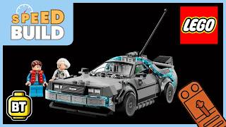 Great Scott! Speed Building LEGO's Back to the Future Time Machine