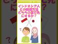 インドネシア人との結婚方法、どちらの国で先にするか？ #インドネシア人との結婚  #在留資格　#出入国在留管理局手続き