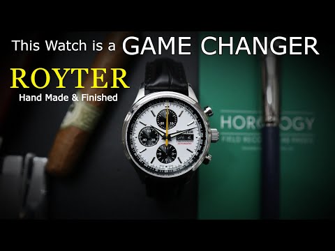 ROYTER DR-02 Affordable Finished/Assembled By Hand Customizable Automatic Chrono Will Blow Your Mind