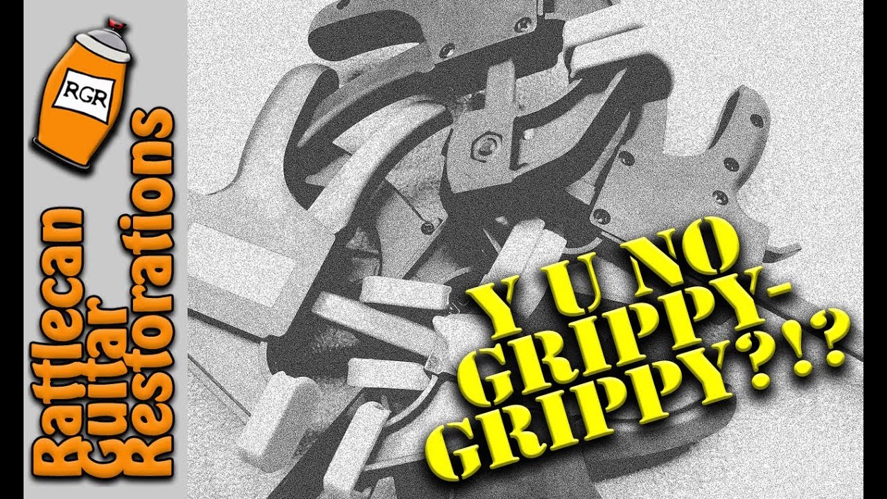 How to fix a slipping bar clamp RATTLECAN GUITAR RESTORATIONS by