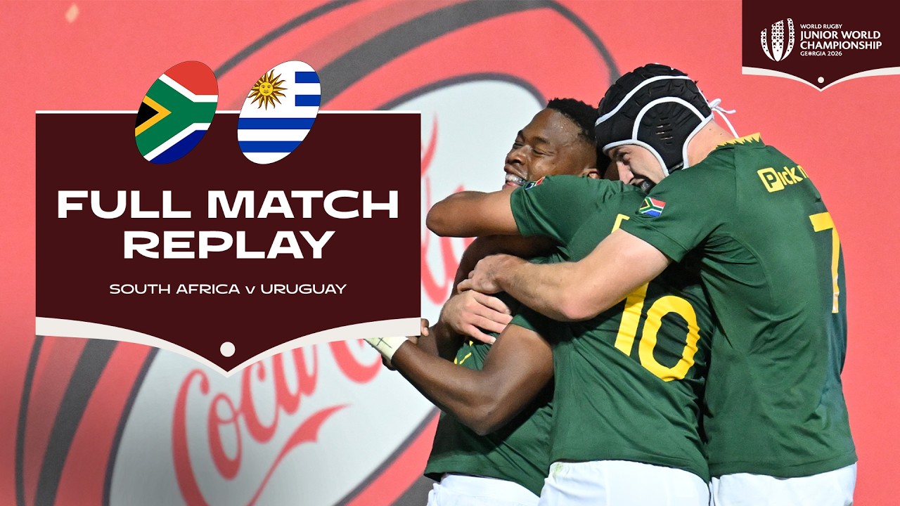 BABY BOKS ON FIRE 🔥 | South Africa v Uruguay | Junior World Championships 2026 | Full Match Replay