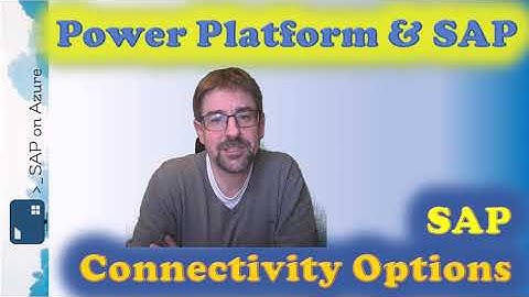 Power Platform + SAP - Connectivity Options