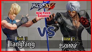 KOF XV ? Liangfang (Shunei/Benimaru/Meitenkun) vs ? Somy (Joe/K/Ralf)