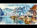 Lofi Hallstatt Austria 🏔️🔴 Snow Mountain Deep Focus Mix | Study | Calm | Heal | Lofi Hour Music