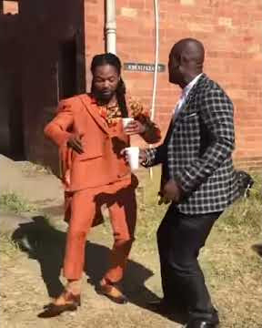 Msoja Msiza dancing to amapiano