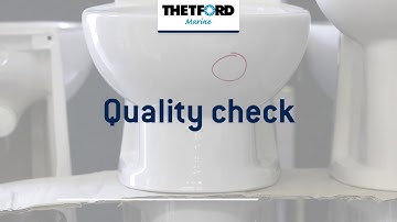 The production of Thetford Marine Tecma macerator toilets