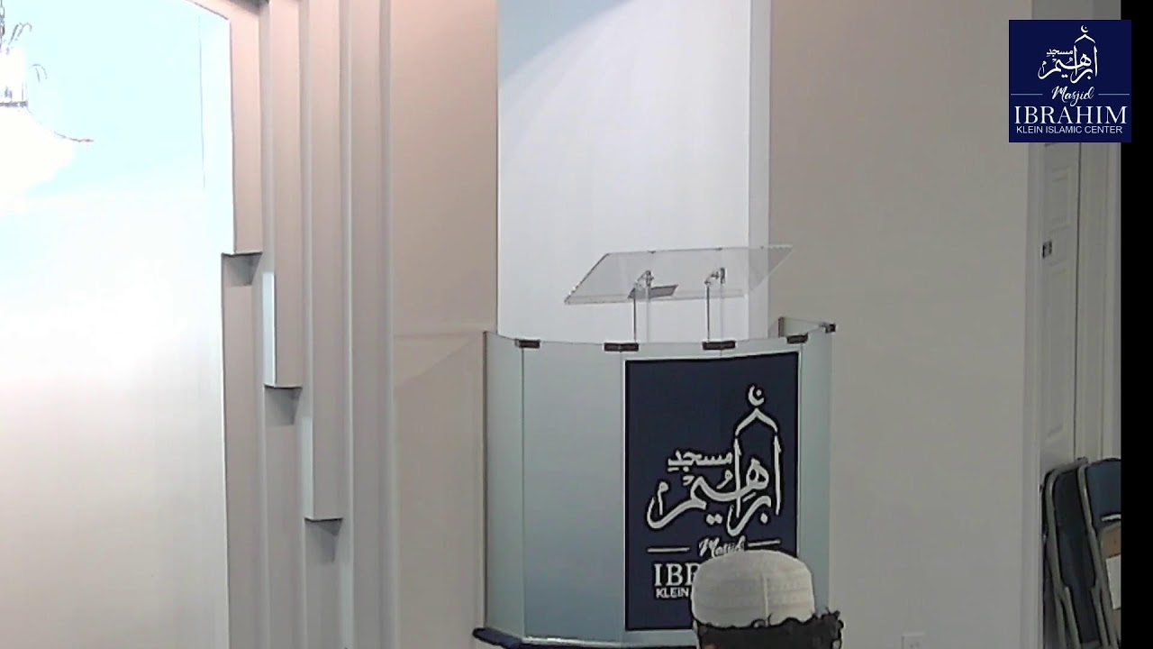 Jumah Khutba-1st.Khateeb Sh Ghufran (1:30 pm)-2nd. Khateeb Hafiz Jibran (2:30 pm)