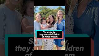 Shockingly, they are all children of Kristi Noem, and their father was recently exposed for cross-dr
