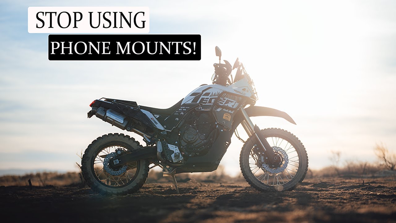 Stop using phone mounts!