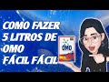 COMO FAZER 5 LITROS DE OMO FÁCIL FÁCIL
