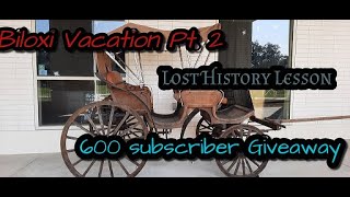 BEAUVOIR - Biloxi Vacation Pt. 2 - Lost History Learned!!!!!