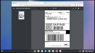 How to print labels on Chromebook for LabelRange RD560 printer