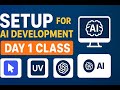 Class-1-AI Dev Setup in 10 Minutes!Cursor + UV + OpenAI Key