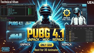 Celebrity PUBG 4.1 UE4 PAK Unpack & Repack Tool | Extract 3D Models, Characters & Animations | BEST FOR MODDER Wealth