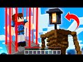 LIGHT HEAD Trapped Me In A PRISON In MINECRAFT! (Siren Head's Brother ...) - Minecraft Mods Gameplay