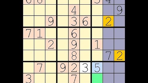 How to Solve Globe and Mail Sudoku  Five Star?  5 August, 2023