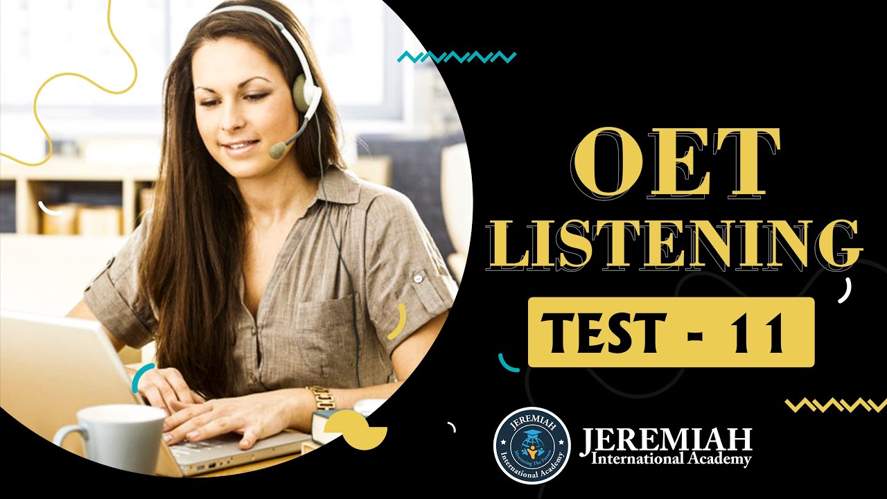 OET Listening Test 11 , Patient Douglas YouTube