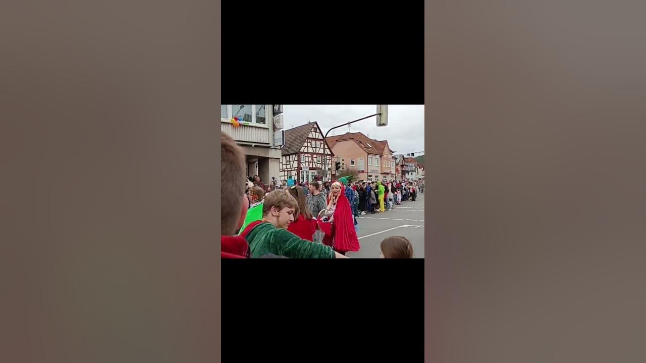 Карнавальный парад в Германии - YouTube