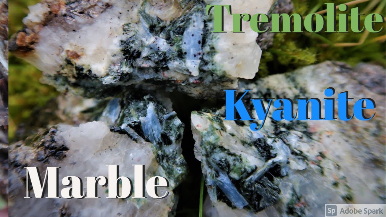 Rockhounding Marble, Kyanite, and Tremolite Crystals!! Winter 2021!!