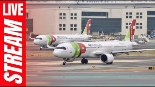 Download Lagu 🔴 Lisbon Airport LIVE WINDY Plane Spotting MP3